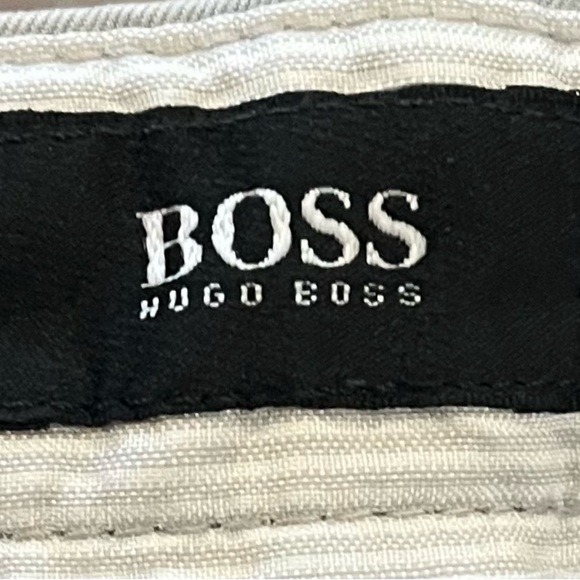 Hugo Boss light grey stretch slim fit chinos size 38R - Picture 6 of 11